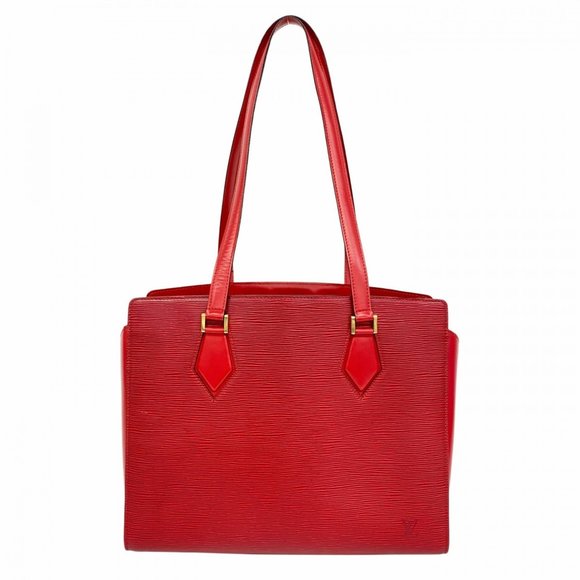 LOUIS VUITTON Handbags - Louis Vuitton Tote Bag Epi Dubrex M52427 Castilian Red Women's